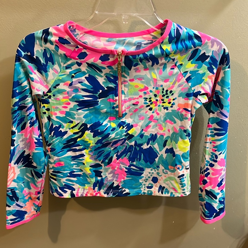 Girls Lilly Pulitzer luxletic swim top